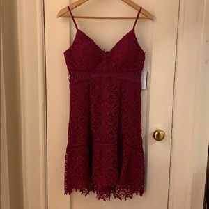 Sold- Burgundy dress